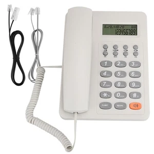 Kx T8206 Angielski telefon biurowy stołowy DTMF / FSK Dual System Stały z LC CHP - Zdjęcie 1 z 13