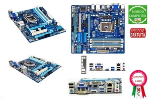 SCHEDA MADRE GIGABYTE H77M-D3H SOCKET 1155 + CPU i7 2600 + DISSIPATORE - Afbeelding 1 van 1