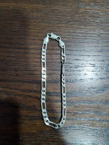 Vintage MK Italien 8" Sterlingsilber Armband - Bild 1 von 3