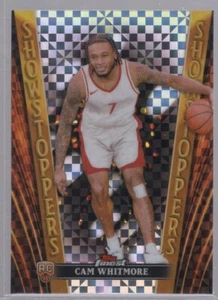 2024 Topps Finest Showstoppers SS-30 Cam Whitmore, Houston Rockets Checkerboard - Picture 1 of 2
