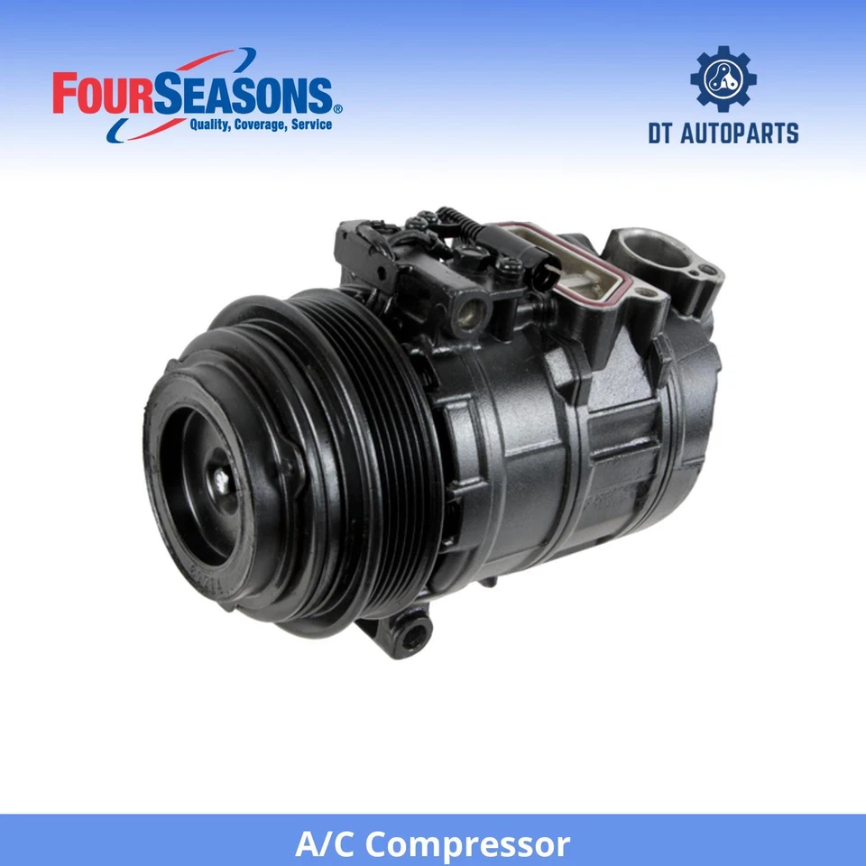 Para 2003-2006 Dodge Sprinter 3500 A/C Compressor Frontal 4 Estações 2004 2005 - Imagem 1 de 4
