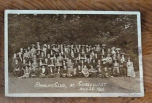 Postal RP Rambling Club Chislehurst 20 de mayo de 1911 Upper Holloway cancelar 1913 - Imagen 1 de 2