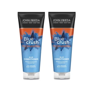 John Frieda Blue Crush Conditioner For Brunettes 2x 250ml - Picture 1 of 4
