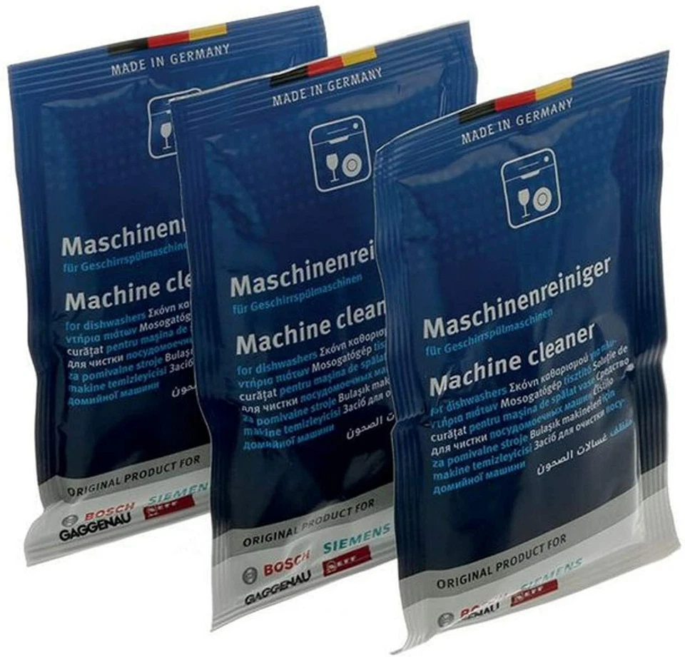 Sgrassante pulitore lavastoviglie 3x45gr Bosch Siemens Neff Gaggenau 00312193 - Imagen 1 de 1