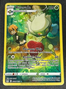 Pokemon Card - Roserade Lost Origin TG02/TG30 Ultra Rare - Picture 1 of 2