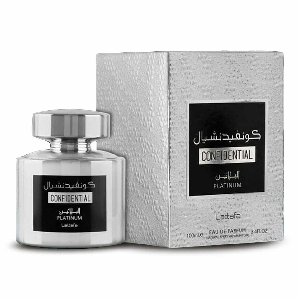 Confidential Platinum Edition Perfume for Unisex 100ml By Lattafa