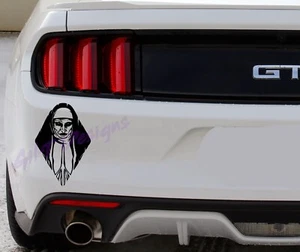 The Nun Vinyl Decal Sticker, Horror, Scary, Movie, Halloween, The Nun Movie, Die - Picture 1 of 3
