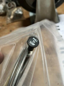 Passend für Militär Gewerbe Diesel Stop Kabel 2,8m lang H54 - Bild 1 von 6