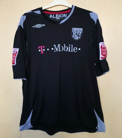 VINTAGE WEST BROMWICH ALBION 2007 2008 THIRD FOOTBALL JERSEY SHIRT SOCCER  PELE Cover
