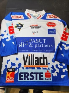 CAMISETA DE HOCKEY VSV PASUT AUSTRIA TALLA OCHSNER. PEQUEÑO HOMBRE VINTAGE E3 - Imagen 1 de 14