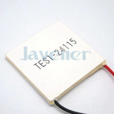 24V 40x40mm TES1-24115 Heatsink Thermoelectric Cooler Peltier Cooling Plate - Image 1 of 4
