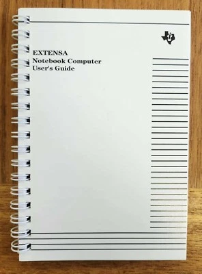 EXTENSA Notebook Computer User's Guide - Texas Instruments - Image 1 of 3