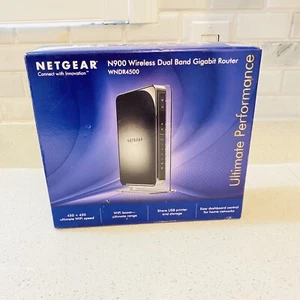 Netgear N900 450 Mbps 4-Port Gigabit Wireless N Router (WNDR4500) - Picture 1 of 13