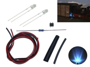 LED Schweißlicht 3mm integrierter flacker Steuerung für H0 TT N Z Bausatz S196 - Bild 1 von 3