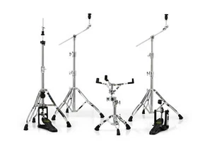 Mapex Armory CHROME 5-Piece HP8005 Drum Hardware Pack w/Single Pedal NEW Dealer - Picture 1 of 1