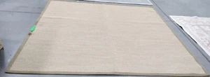 MAIZE / LINEN 9' X 9' SQ Binding Stain Rug, Reduced Price 1172745289 NF141B-9SQ - Picture 1 of 4