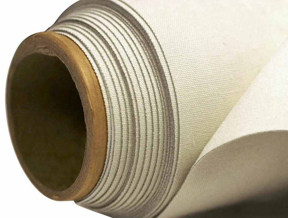 Cotton Thermal Curtain Blind Lining 3Pass Blackout Reversible Fabric Material - Image 1 of 1