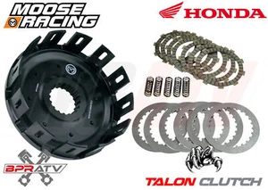 00-07 Honda CR125R CR 125R Moose Racing CNC Billet Clutch Basket with Clutch Kit - Picture 1 of 21