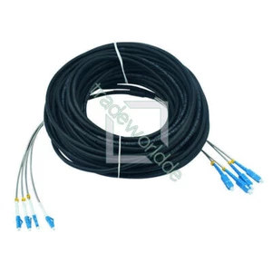 10M Field Outdoor Cable LC-SC UPC 4 Strand 9/125 SingleMode Fiber Patch Cord - Afbeelding 1 van 1