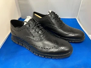 Oxford a coda di rondine Cole Haan ZeroGrand da uomo - taglia 7,5 M - nero - Foto 1 di 6