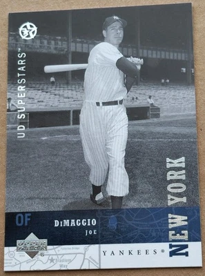 2003 Upper Deck UD Superstars #153 Joe Dimaggio New York Yankees - Image 1 of 2