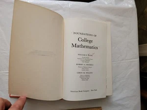 Foundations of College Mathematics, 1968, Kline, Oesterle, Wilson - Picture 1 of 15