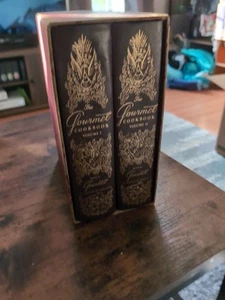 The Gourmet Cookbook Volumes 1 & 2 Hardcover Classic Recipes Photos VTG 1971 - Picture 1 of 3