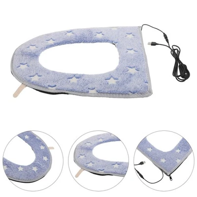  Copri Sedile WC Riscaldato Comfort - Scalda Sedile WC Alimentato USB - Regolabile - Immagine 1 di 4