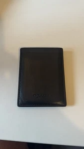 Coach Men’s Black Leather Card Holder - Picture 1 of 3