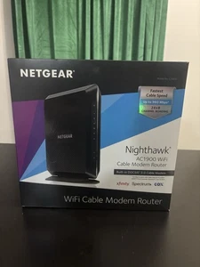 NETGEAR Nighthawk C7000v2 AC1900 Kabel WLAN Modem Router NOWY - Zdjęcie 1 z 14