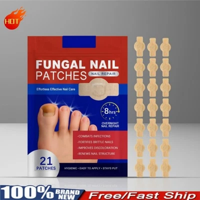 MARKENLOS Mushroom Nail Pat ches Nail Repair Effortless Effective N ail Care