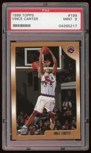 1998 Topps Vince Carter PSA 9 - Picture 1 of 2