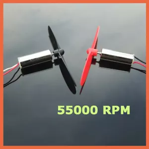 Elica motore DC Coreless 3,7 V Mini RC 55000 GIRI/MIN per modello di elicottero - Foto 1 di 15