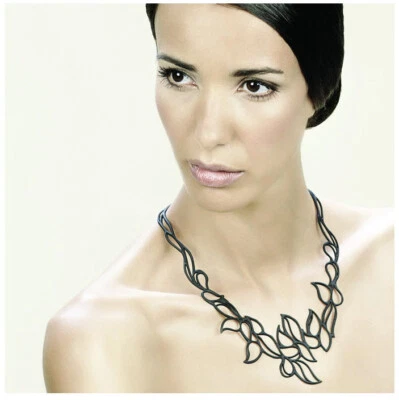 Collana tatuaggio pelle anallergica spiaggia gioielli regolabile gioielli Batucada Paris - Immagine 1 di 3