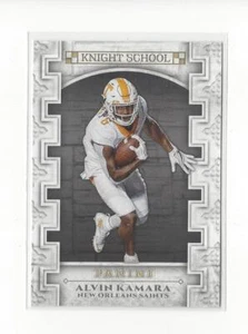2017 Panini Knight School #10 Alvin Kamara RC Rookie Tennessee Saints - Picture 1 of 1