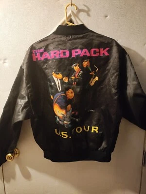 Chaqueta De Colección Años 90 Joe Camel XL L The Hard Pack US Tour Swingster Satin Bomber EE. UU. Foto 1 de 3