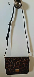 Frame Le Signature Leopard Crossbody Bag BNNT - Picture 1 of 6