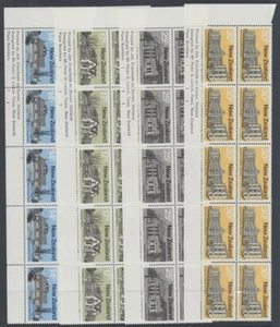 JUEGO DE PLACAS/BLOQUES DE IMPRESIÓN DE ARQUITECTURA NUEVA ZELANDA 1980 (10) COMO NUEVO (ID:87/D61233) - Imagen 1 de 1