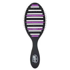 Wet Brush Refresh and Extend Speed Dry Black Detangling Hair Brush -Vented - Picture 1 of 9