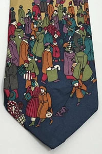 Cambridge Classics Men's 100% Italian Silk Necktie Mervyn's Neck Tie - Picture 1 of 5