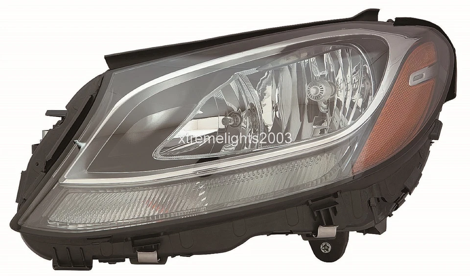 MERECEDES  BENZ 2015-2018 C CLASS LEFT DRIVER HALOGEN HEADLIGHT HEAD LIGHT LAMP Foto 1 de 1