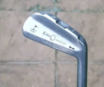 Vintage Forgan St Andrews Skee Sole 2 Iron 39.5" Steel Shaft Right Handed - Image 1 of 4