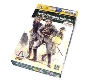 ITALERI 15601 Military Model 1/56 WWII German Infantry Scale Hobby T5601 - Picture 1 of 2