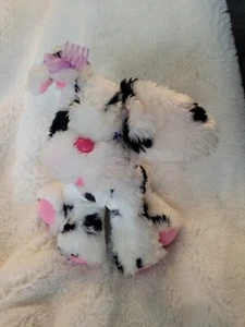 Puppy Alive Kenner 1991 Plush Blur Eyed Dalmation With Pink Ears Pre Owned - Picture 1 of 7