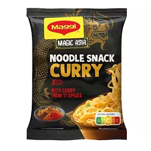 MAGGI Magic Asia Nudel Snack Curry (12 x 62g) Instantnudeln - Bild 1 von 2