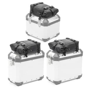 Set 3x Bolsa adicional maleta para Yamaha MT-07 Tracer 700 baul KH1 - Imagen 1 de 12
