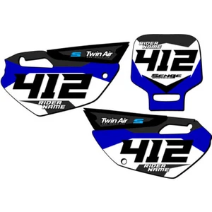 YZ 85 SG63 Custom MX Number Plates Senge Graphics Kit Compatible with Yamaha - Picture 1 of 13
