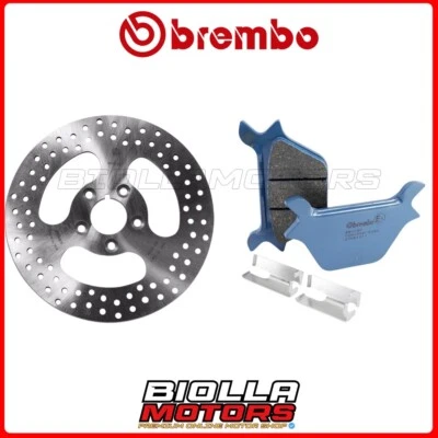 KIT PASTIGLIE + DISCO BREMBO HARLEY DAVIDSON FXSTC SOFTAIL CUSTOM 1340 1994 POST Foto 1 de 4