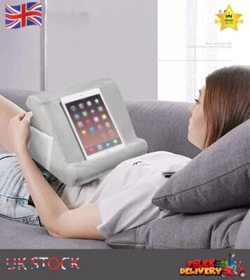 Lap Pillow Stand for iPad, Tablet, Phone & Laptop – Soft Multi-Angle Holder - Image 1 of 4