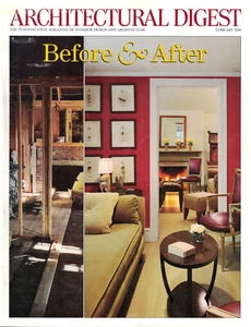 Architectural Digest Februar 2000 Vorher & Nachher - Bild 1 von 1